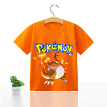 Load image into Gallery viewer, Pokemon Kinder Pikachu T-Shirt für den Sommer viele Motive kaufen