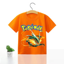 Load image into Gallery viewer, Pokemon Kinder Pikachu T-Shirt für den Sommer viele Motive kaufen