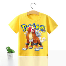 Load image into Gallery viewer, Pokemon Kinder Pikachu T-Shirt für den Sommer viele Motive kaufen