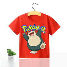 Load image into Gallery viewer, Pokemon Kinder Pikachu T-Shirt für den Sommer viele Motive kaufen