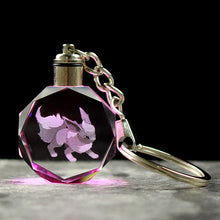 Lade das Bild in den Galerie-Viewer, Pokemon Kristall Anhänger mit 3D Effekt - viele Motive kaufen