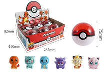 Lade das Bild in den Galerie-Viewer, Pokémon Spielbox mit Pokéball und gesichter-wechselnden Pokémons kaufen