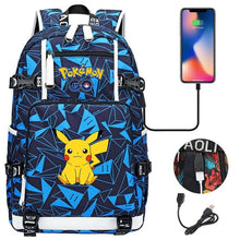Load image into Gallery viewer, Pokémon Rucksack mit Smartphone Ladefunktion kaufen