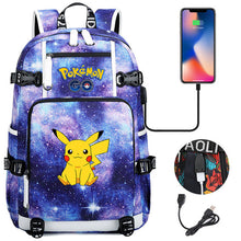 Load image into Gallery viewer, Pokémon Rucksack mit Smartphone Ladefunktion kaufen