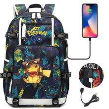Load image into Gallery viewer, Pokémon Rucksack mit Smartphone Ladefunktion kaufen