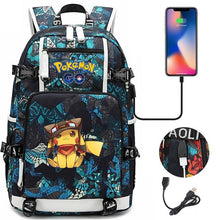 Load image into Gallery viewer, Pokémon Rucksack mit Smartphone Ladefunktion kaufen