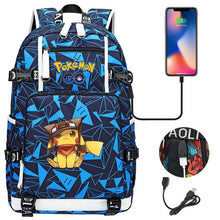 Load image into Gallery viewer, Pokémon Rucksack mit Smartphone Ladefunktion kaufen