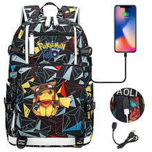Load image into Gallery viewer, Pokémon Rucksack mit Smartphone Ladefunktion kaufen