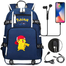 Load image into Gallery viewer, Pokémon Rucksack mit Smartphone Ladefunktion kaufen