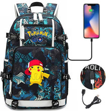 Load image into Gallery viewer, Pokémon Rucksack mit Smartphone Ladefunktion kaufen