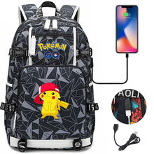 Load image into Gallery viewer, Pokémon Rucksack mit Smartphone Ladefunktion kaufen