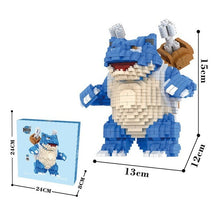 Load image into Gallery viewer, Turtok Blastoise Klemm-Baustein Spielzeug Figur (1980 Bausteine) kaufen