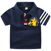 Load image into Gallery viewer, Pokemon Polo Shirts für Kinder mit vielen verschiedenen Motiven für den Sommer kaufen