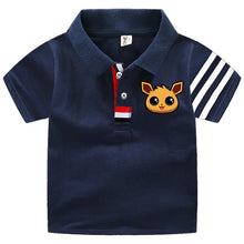 Load image into Gallery viewer, Pokemon Polo Shirts für Kinder mit vielen verschiedenen Motiven für den Sommer kaufen