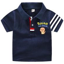 Load image into Gallery viewer, Pokemon Polo Shirts für Kinder mit vielen verschiedenen Motiven für den Sommer kaufen