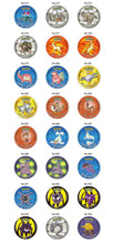 Load image into Gallery viewer, Tazos Pokémon 160 runde Pogs 2000er Edition mit Box kaufen