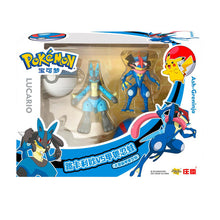Lade das Bild in den Galerie-Viewer, Pokemon Spielzeug Set mit 2x Figur und 2x Pokeball (verschiedene Motive zur Wahl) kaufen