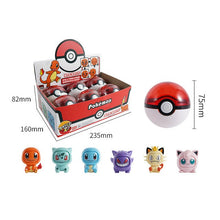 Lade das Bild in den Galerie-Viewer, Pokémon Pokéball mit gesichtswechselnder Pokémonfigur kaufen