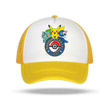 Load image into Gallery viewer, Pikachu Pokemon Baseball Mützen in vielen Motiven für Kinder oder Erwachsene kaufen