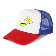 Load image into Gallery viewer, Pikachu Pokemon Baseball Mützen in vielen Motiven für Kinder oder Erwachsene kaufen