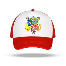 Load image into Gallery viewer, Pikachu Pokemon Baseball Mützen in vielen Motiven für Kinder oder Erwachsene kaufen