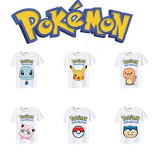 Load image into Gallery viewer, Pokemon und Pikachu Sommer T-Shirts in vielen tollen Motiven kaufen