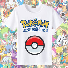 Load image into Gallery viewer, Pokemon und Pikachu Sommer T-Shirts in vielen tollen Motiven kaufen