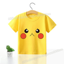 Load image into Gallery viewer, Kinder T-Shirts mit niedlichen Pokemon oder Pikachu Motiven kaufen