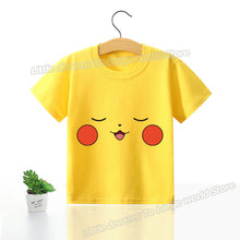 Load image into Gallery viewer, Kinder T-Shirts mit niedlichen Pokemon oder Pikachu Motiven kaufen