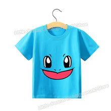 Load image into Gallery viewer, Kinder T-Shirts mit niedlichen Pokemon oder Pikachu Motiven kaufen