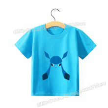 Load image into Gallery viewer, Kinder T-Shirts mit niedlichen Pokemon oder Pikachu Motiven kaufen