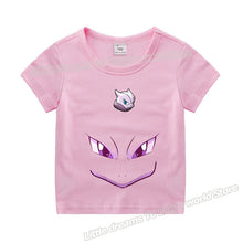Load image into Gallery viewer, Kinder T-Shirts mit niedlichen Pokemon oder Pikachu Motiven kaufen
