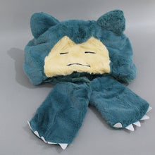 Load image into Gallery viewer, Pokémon Relaxo Snorlax plüschige Cosplay Mütze mit langen Ohren kaufen