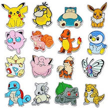 Load image into Gallery viewer, 16 Stk. Pokémon Stoff-Patches zum Aufnähen kaufen