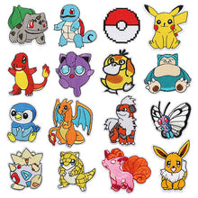 Load image into Gallery viewer, 16 Stk. Pokémon Stoff-Patches zum Aufnähen kaufen