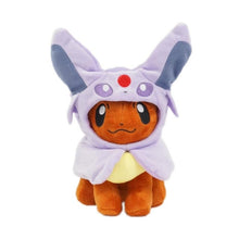 Lade das Bild in den Galerie-Viewer, Eevee Plüsch mit Poncho - Umbreon, Espeon, Jolteon, Vaporeon, Sylveon, Flareon (ca. 20cm) kaufen
