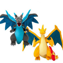 Lade das Bild in den Galerie-Viewer, Mega Charizard / Glurak Plüschtier Pokemon 2er Set (ca. 20cm) kaufen