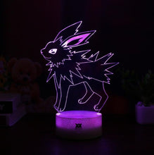Lade das Bild in den Galerie-Viewer, Eevee / Evoli 3D LED Lampe (9 Motive) Nachtlicht, Tischlampe kaufen