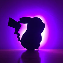 Lade das Bild in den Galerie-Viewer, Pokemon Pikachu Lampe - Schatten Wandlampe kaufen