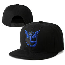 Load image into Gallery viewer, Pokemon Go Team Valor, Team Mystic, Team Instinct - Baseball Cap Snapback Cap kaufen
