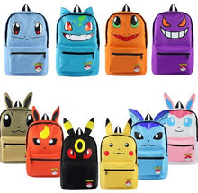 Load image into Gallery viewer, Pokemon Evoli, Haunter, Bisasam etc. Rucksack (verschiedene Motive) kaufen