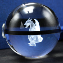 Load image into Gallery viewer, Charizard Glurak Crystal Pokemon Go Ball mit 3D Effekt kaufen