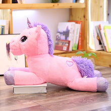 Load image into Gallery viewer, XXL Einhorn Stofftier - Süße Einhörner Kuscheltiere (60-110cm) kaufen