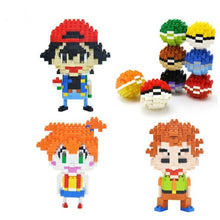 Load image into Gallery viewer, Pokemon Ash Ketchum, Pokeball Baustein Set (4 Motive zur Auswahl) kaufen