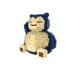 Lade das Bild in den Galerie-Viewer, Sitzender Relaxo / Snorlax Pokemon Baustein Set kaufen