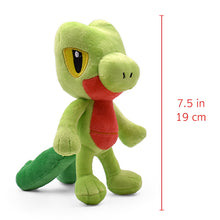 Lade das Bild in den Galerie-Viewer, Grovyle / Geckarbor Plüsch Pokemon (ca. 19cm / 33cm) kaufen