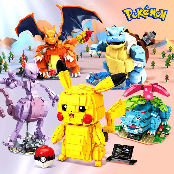 Neue Pokemon Baustein Sets