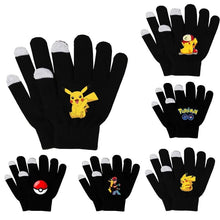 Lade das Bild in den Galerie-Viewer, Pokemon Pikachu Warme Winter Handschuhe - viele Motive
