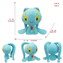 Lade das Bild in den Galerie-Viewer, Manaphy Stofftier Plüsch Pokemon (ca. 30cm)
