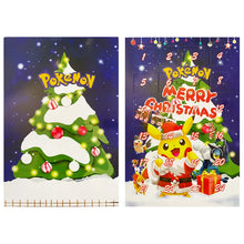 Load image into Gallery viewer, Weihnachtliche Adventskalender mit Pikachu und Pokemon Motiven
